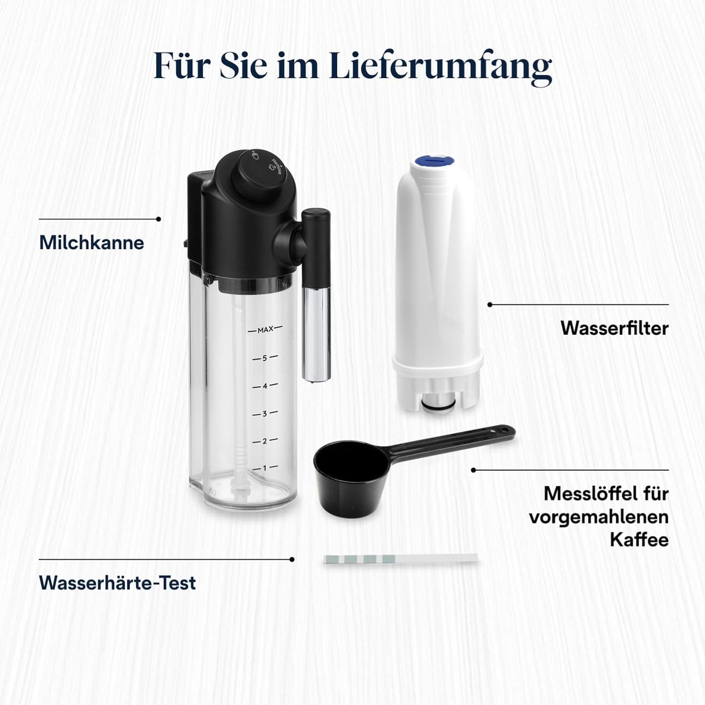 De'Longhi Magnifica Evo Next - Perfetto Fully Automatic Coffee Machine with LatteCrema Milk Frother, 13 One-Touch Drinks, Coffee and Cappuccino Coffee Machine, Coloured Touch Display, Titanium